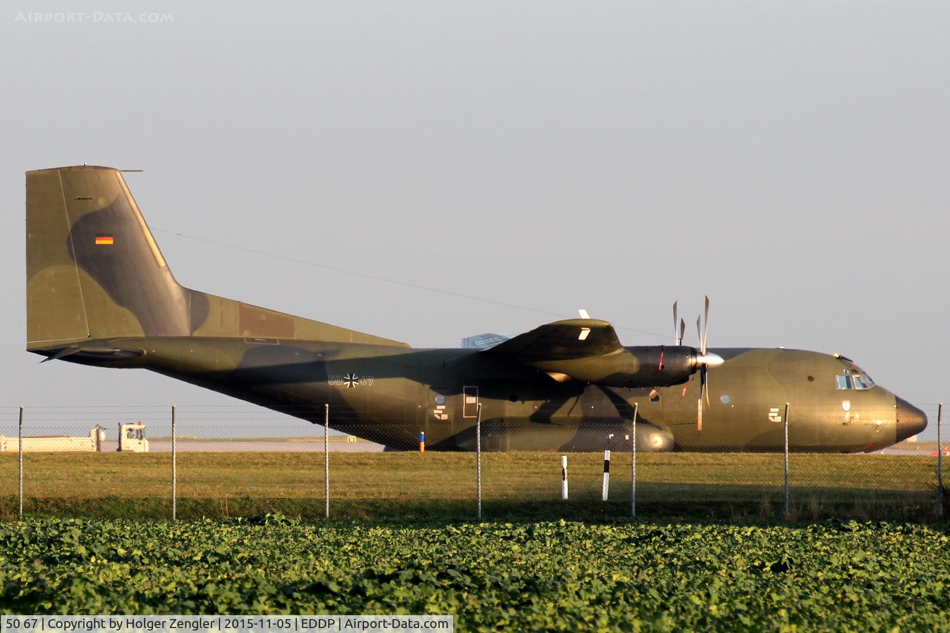 50 67, Transall C-160D C/N D104, Rare guest on apron 1 west....