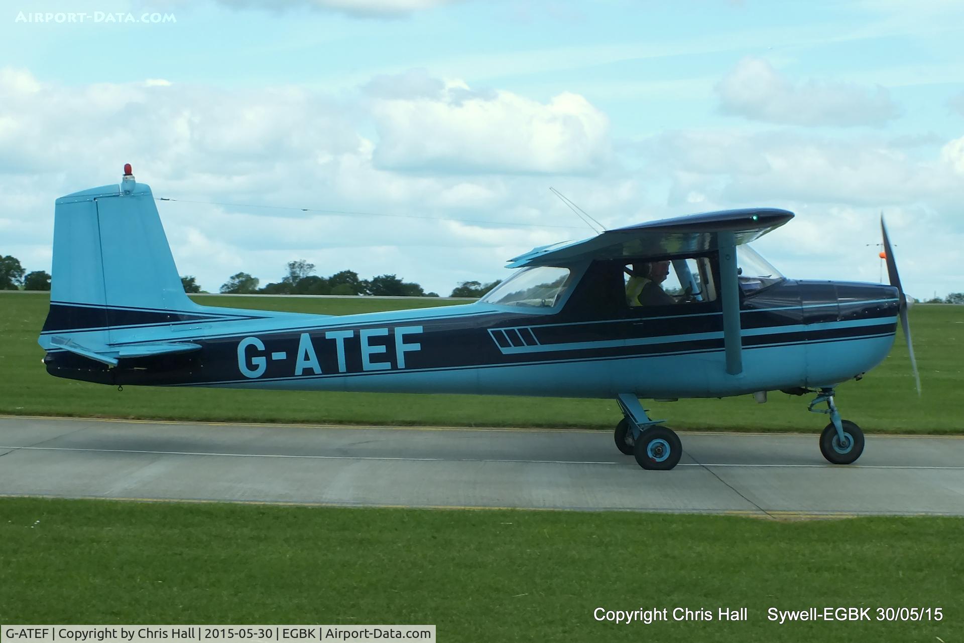 G-ATEF, 1965 Cessna 150E C/N 150-61378, at Aeroexpo 2015