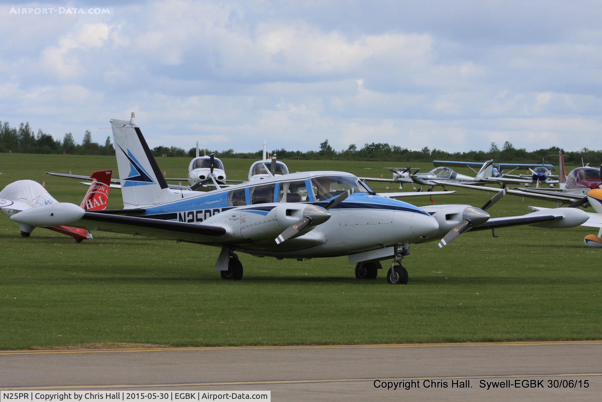 N25PR, 1967 Piper PA-30 Twin Comanche Twin Comanche C/N 30-1511, at Aeroexpo 2015