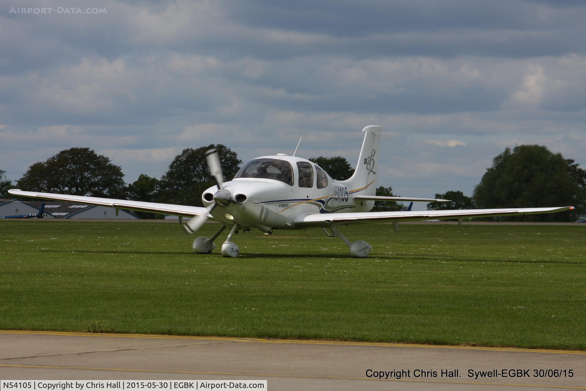N54105, 2004 Cirrus SR22 G2 C/N 1139, at Aeroexpo 2015