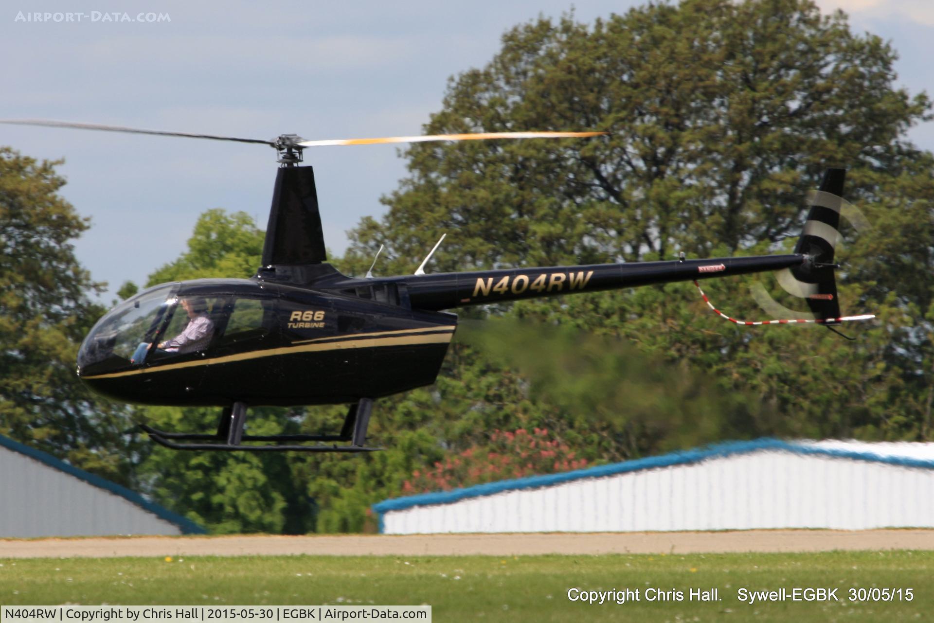 N404RW, 2011 Robinson R66 Turbine C/N 0058, at Aeroexpo 2015