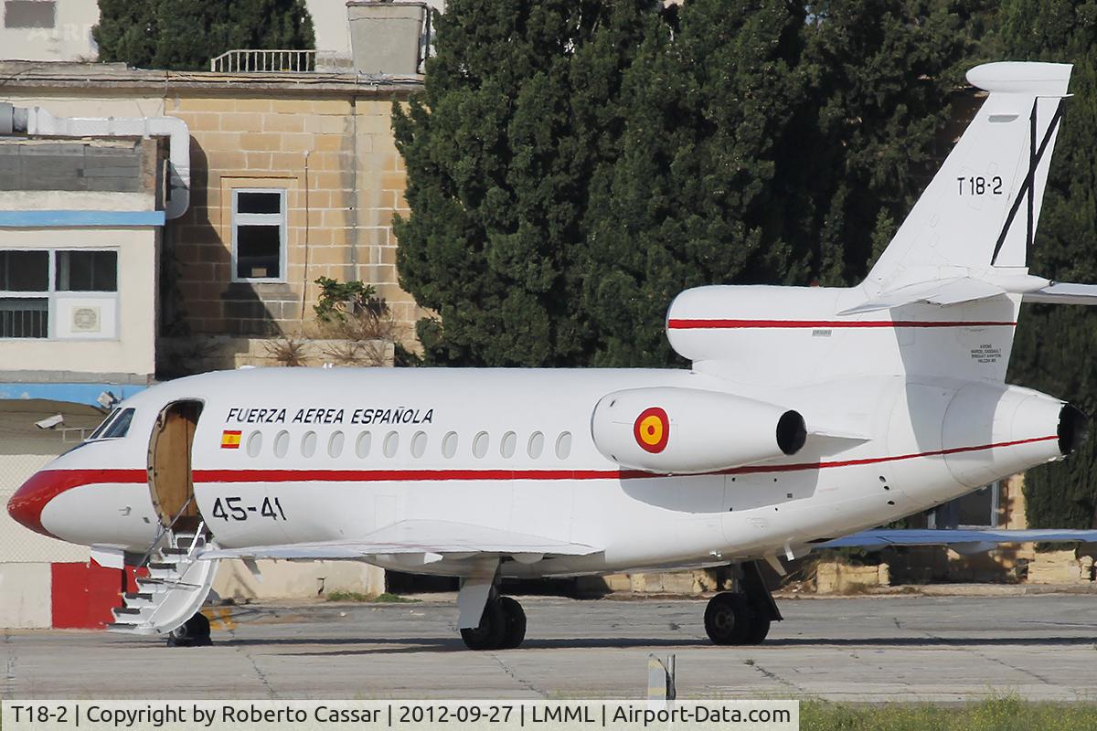 T18-2, 1990 Dassault Falcon 900 C/N 90, Apron 8