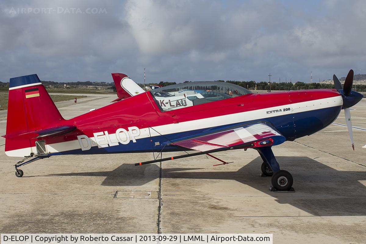 D-ELOP, Extra EX-200 C/N 023, Malta International Airshow 2013
