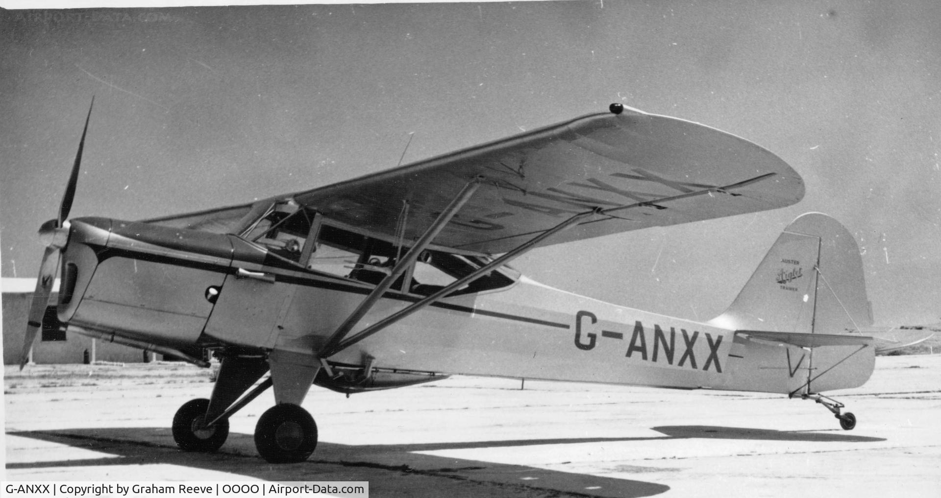 G-ANXX, 1955 Auster J-5L Aiglet Trainer C/N 3133, Recently discovered photograph with no information.