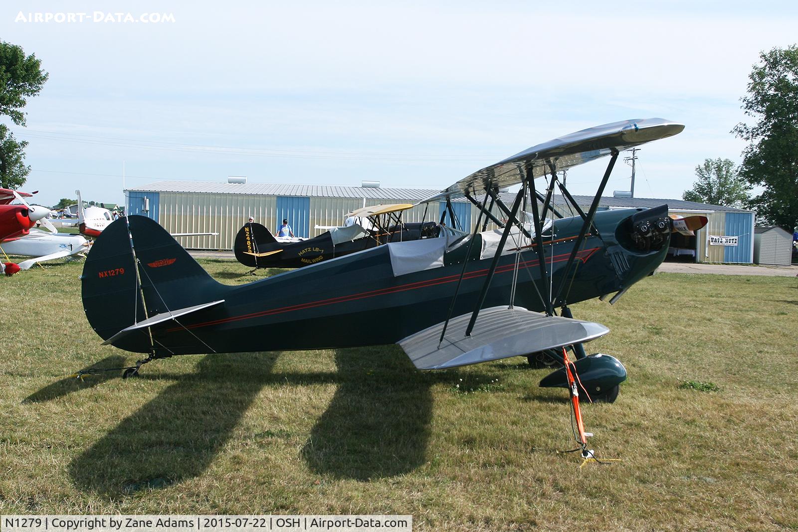 N1279, Hatz CB-1 C/N 279, 2015 EAA AirVenture - Oshkosh, Wisconsin