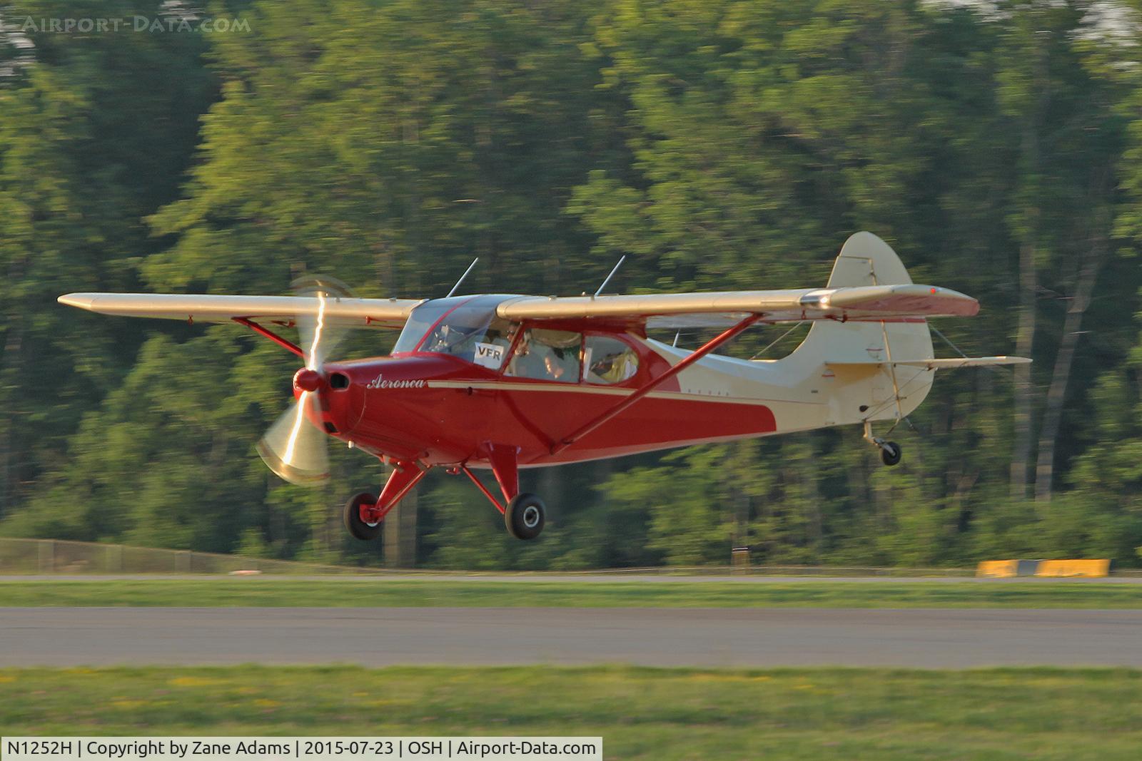 N1252H, 1948 Aeronca 15AC Sedan C/N 15AC-264, 2015 EAA AirVenture - Oshkosh, Wisconsin