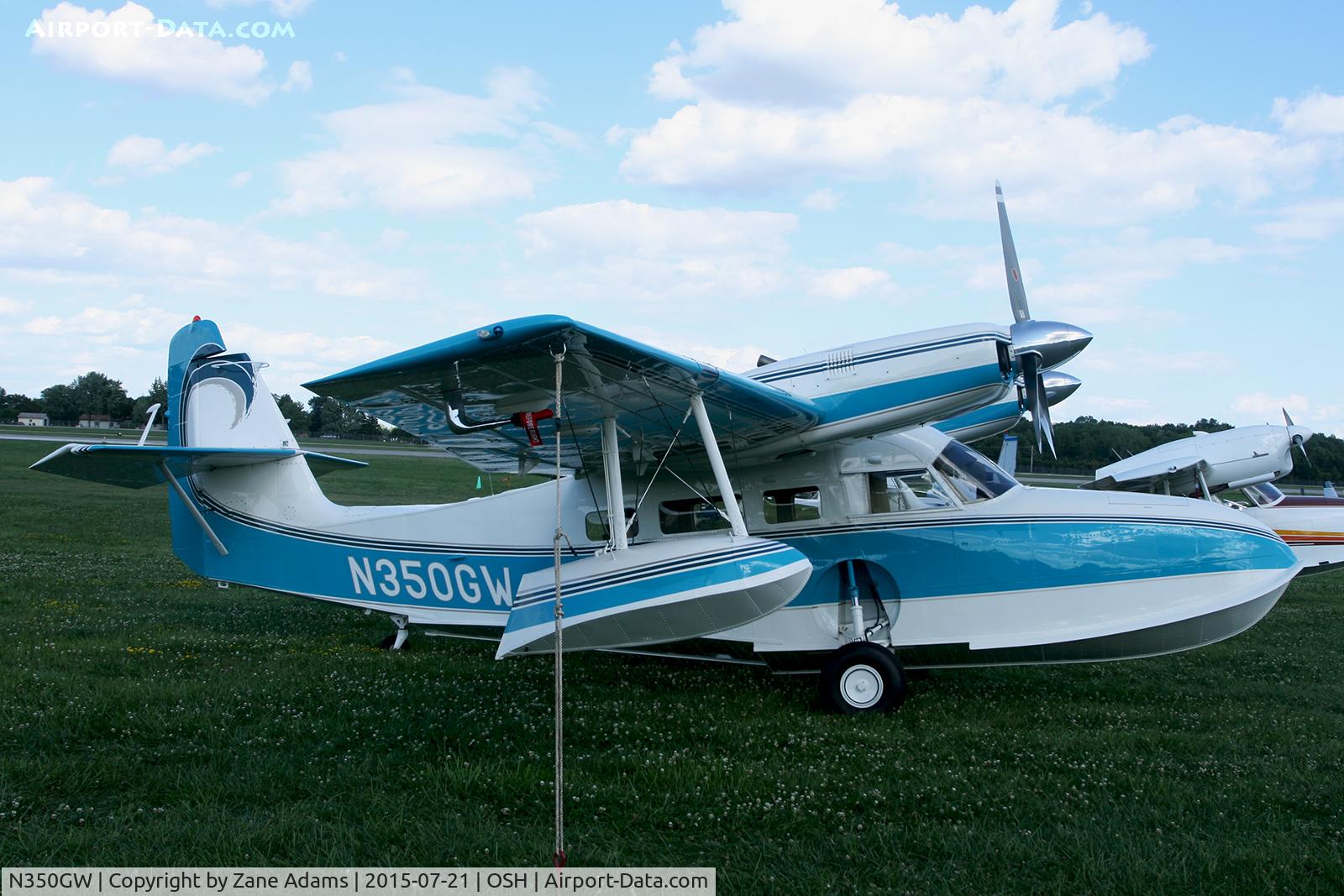 N350GW, 1954 SCAN 30 (G-44A Widgeon) C/N 4, 2015 EAA AirVenture - Oshkosh, Wisconsin