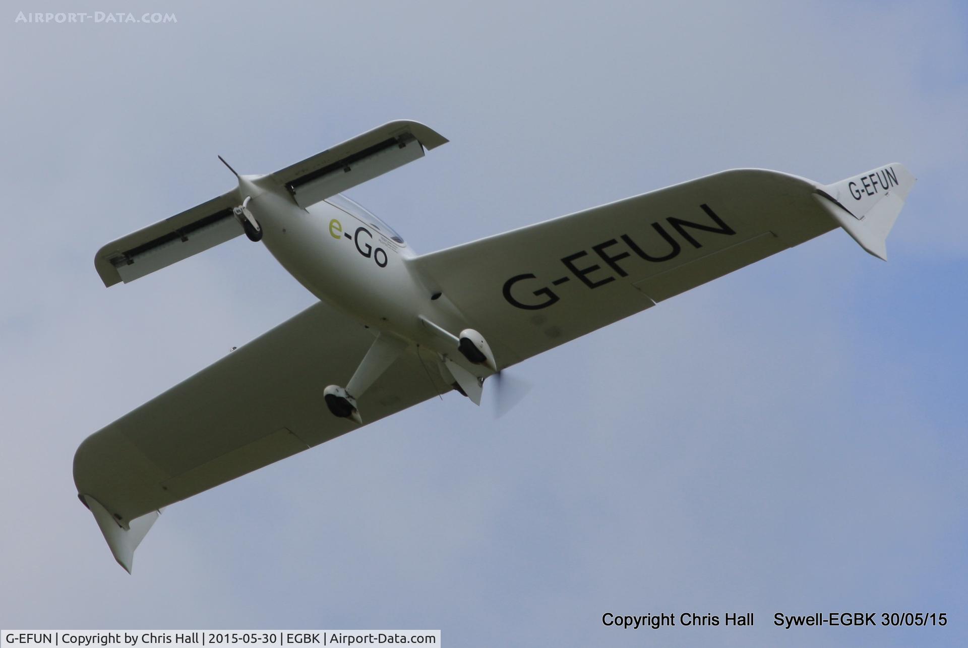 G-EFUN, 2008 e-GO Aeroplanes e-GO C/N SS001, at Aeroexpo 2015