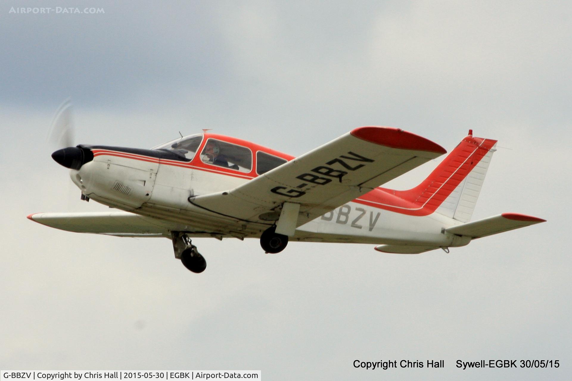 G-BBZV, 1973 Piper PA-28R-200-2 Cherokee Arrow II C/N 28R-7435105, at Aeroexpo 2015