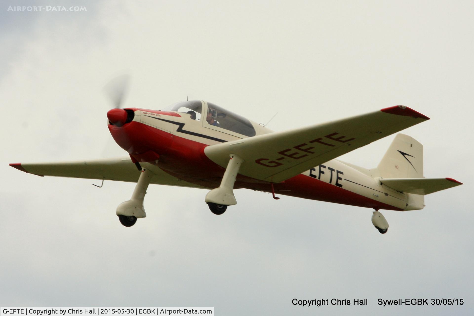 G-EFTE, 1961 Bolkow Bo-207 C/N 218, at Aeroexpo 2015