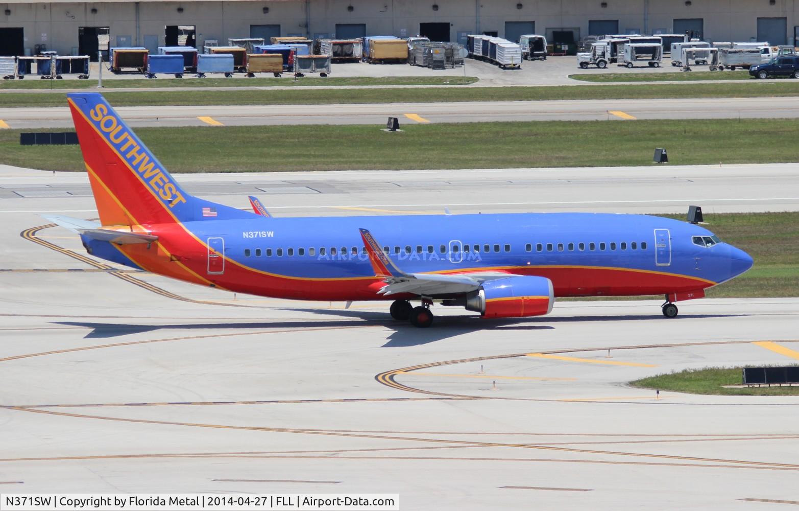 N371SW, 1993 Boeing 737-3H4 C/N 26598, Southwest
