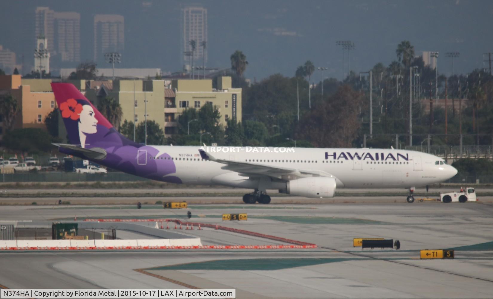 N374HA, 2014 Airbus A330-243 C/N 1565, Hawaiian