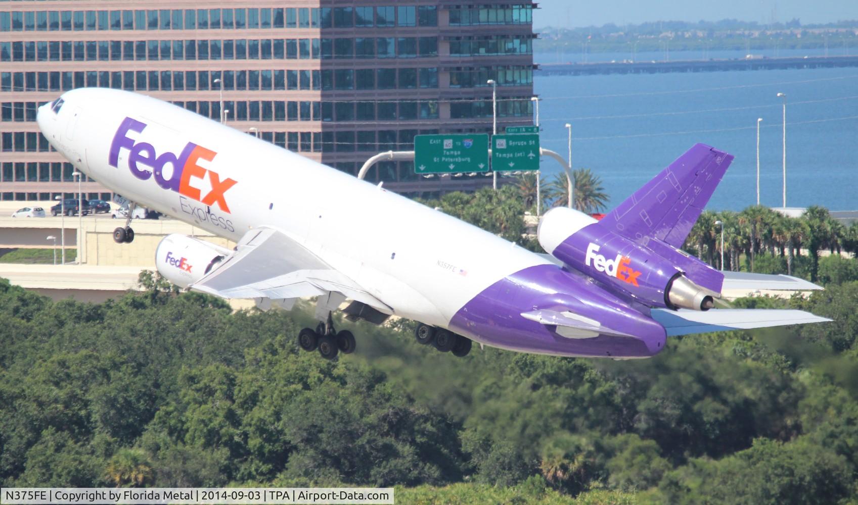 N375FE, 1972 McDonnell Douglas MD-10-10F C/N 46613, Fed Ex MD-10-10F