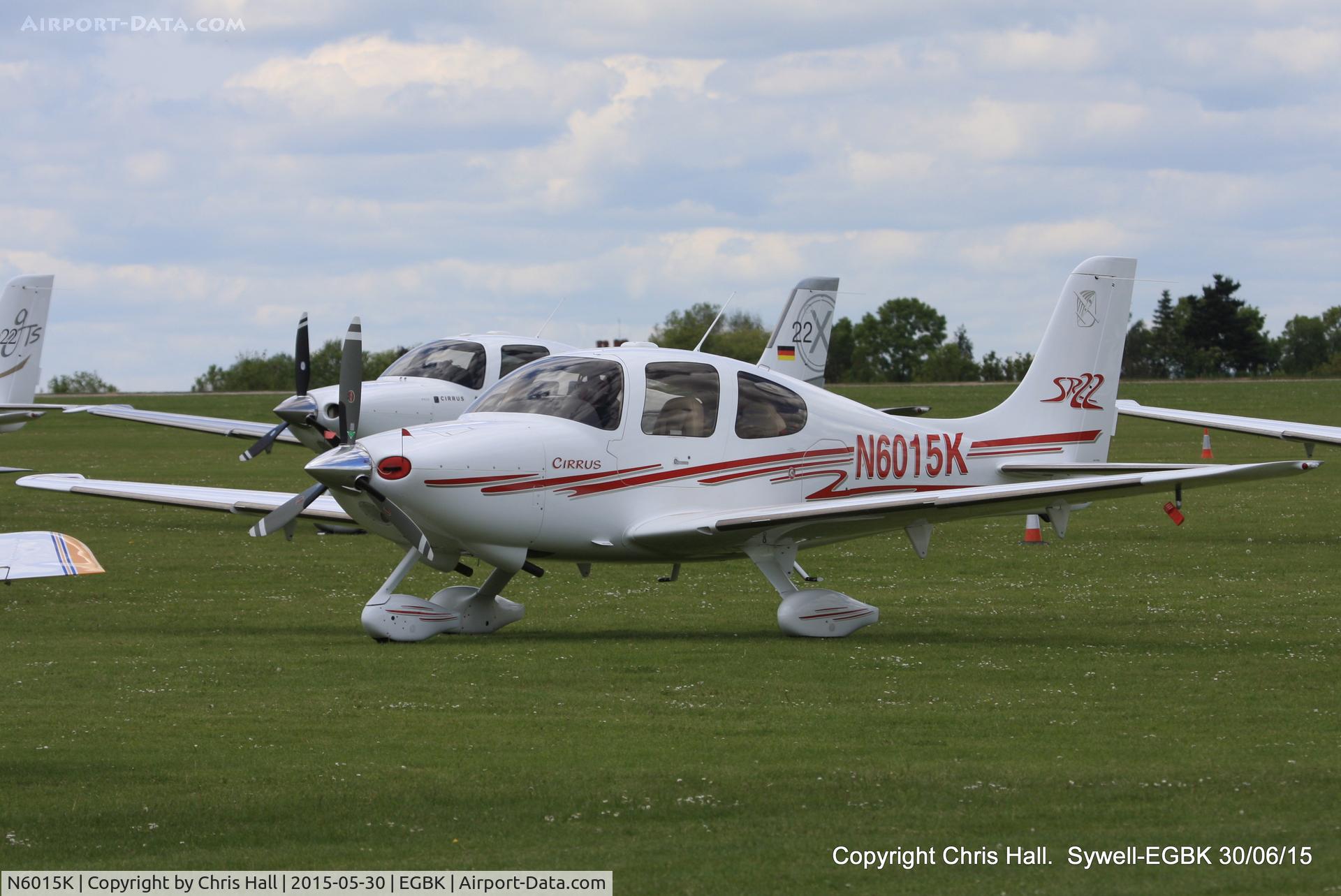 N6015K, 2003 Cirrus SR22 C/N 0604, at Aeroexpo 2015