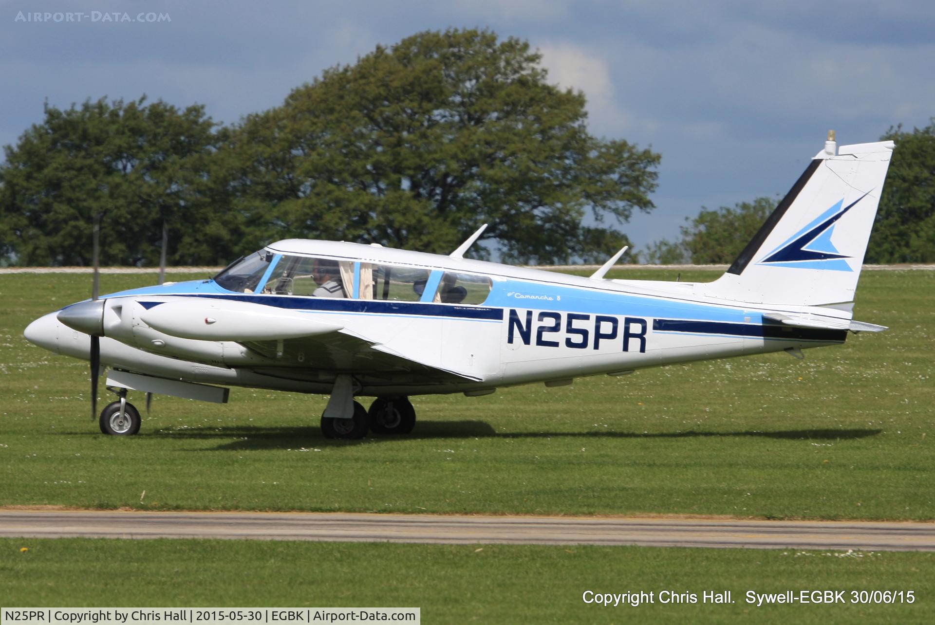 N25PR, 1967 Piper PA-30 Twin Comanche Twin Comanche C/N 30-1511, at Aeroexpo 2015