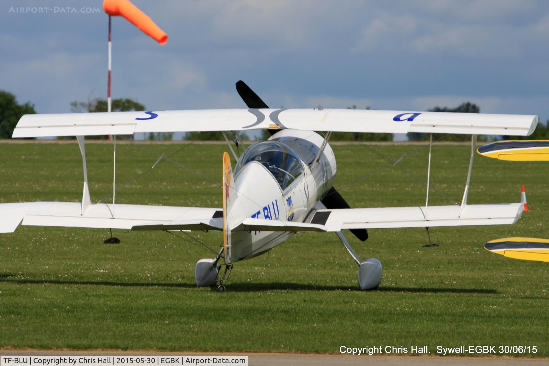 TF-BLU, 2007 Pitts M12 C/N 02, at Aeroexpo 2015