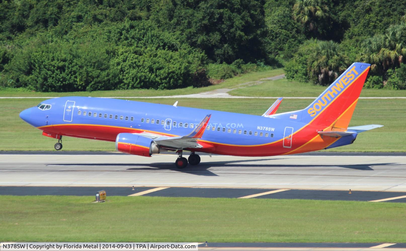 N378SW, 1994 Boeing 737-3H4 C/N 26585, Southwest