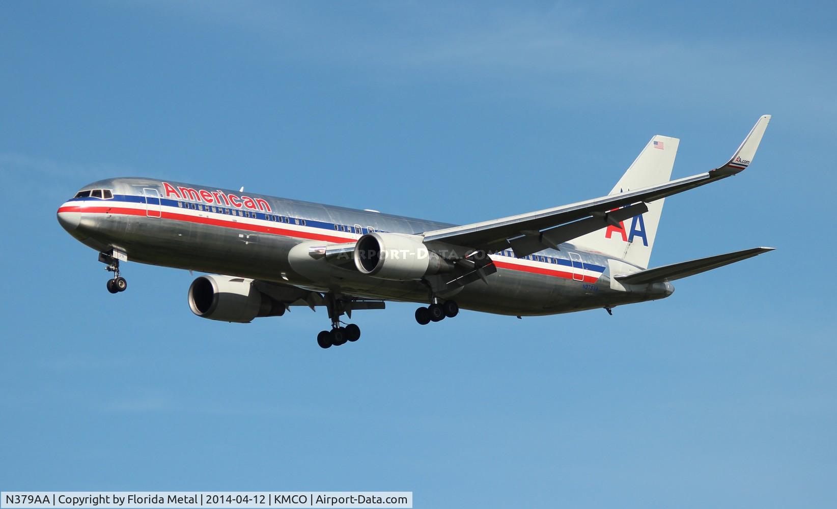 N379AA, 1993 Boeing 767-323/ER C/N 25448, American