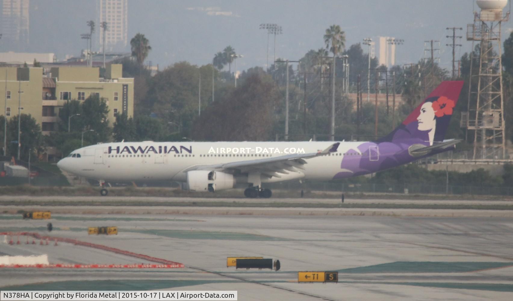 N378HA, 2015 Airbus A330-243 C/N 1615, Hawaiian