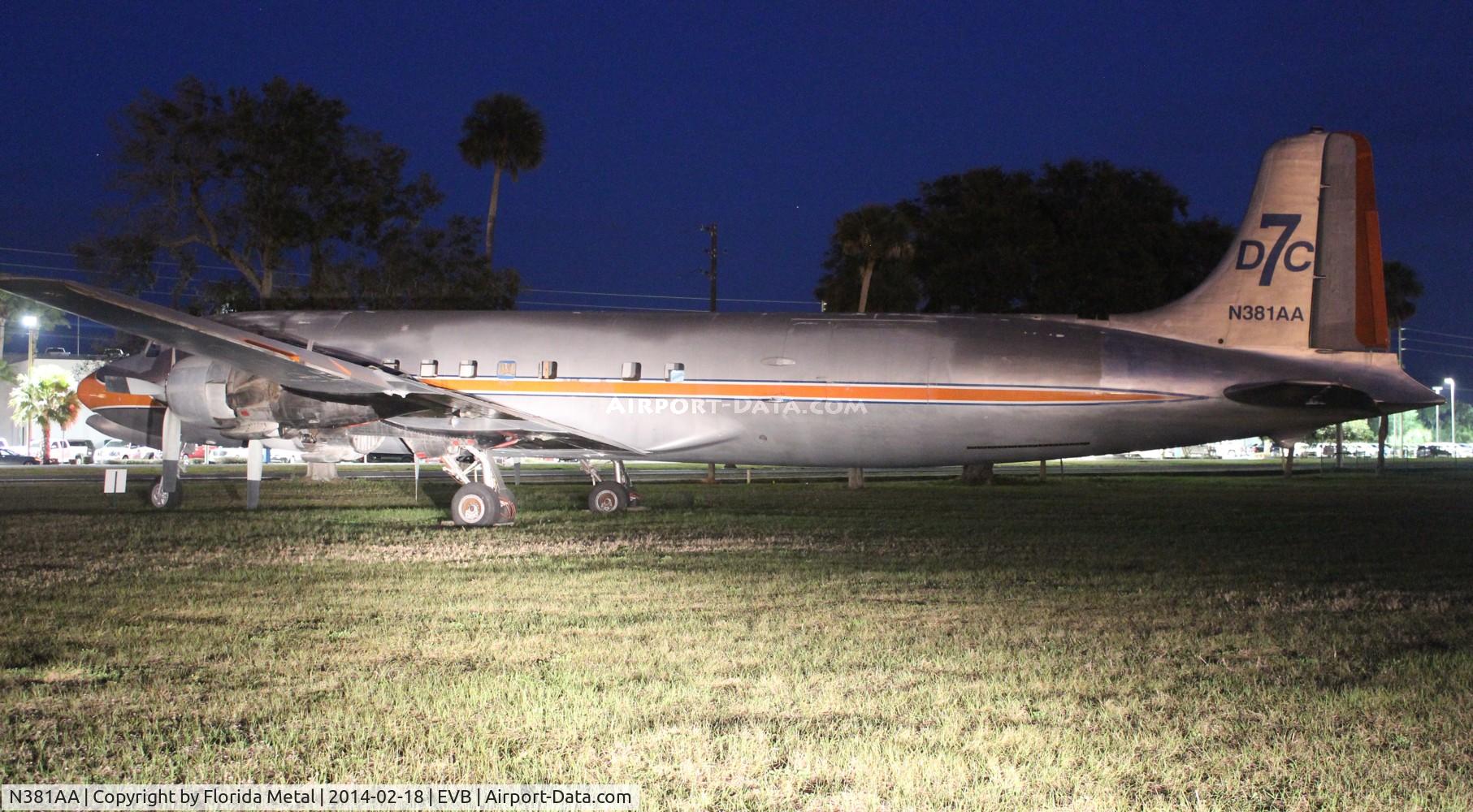 N381AA, 1956 Douglas DC-7BF C/N 44921, DC-7B