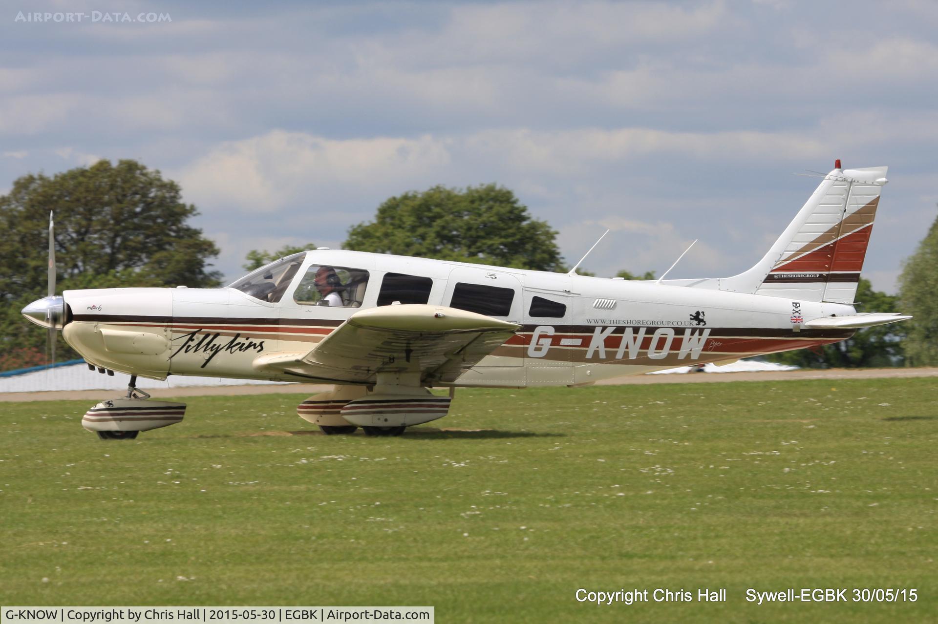 G-KNOW, 1978 Piper PA-32-300 Cherokee Six Cherokee Six C/N 32-7840111, at Aeroexpo 2015