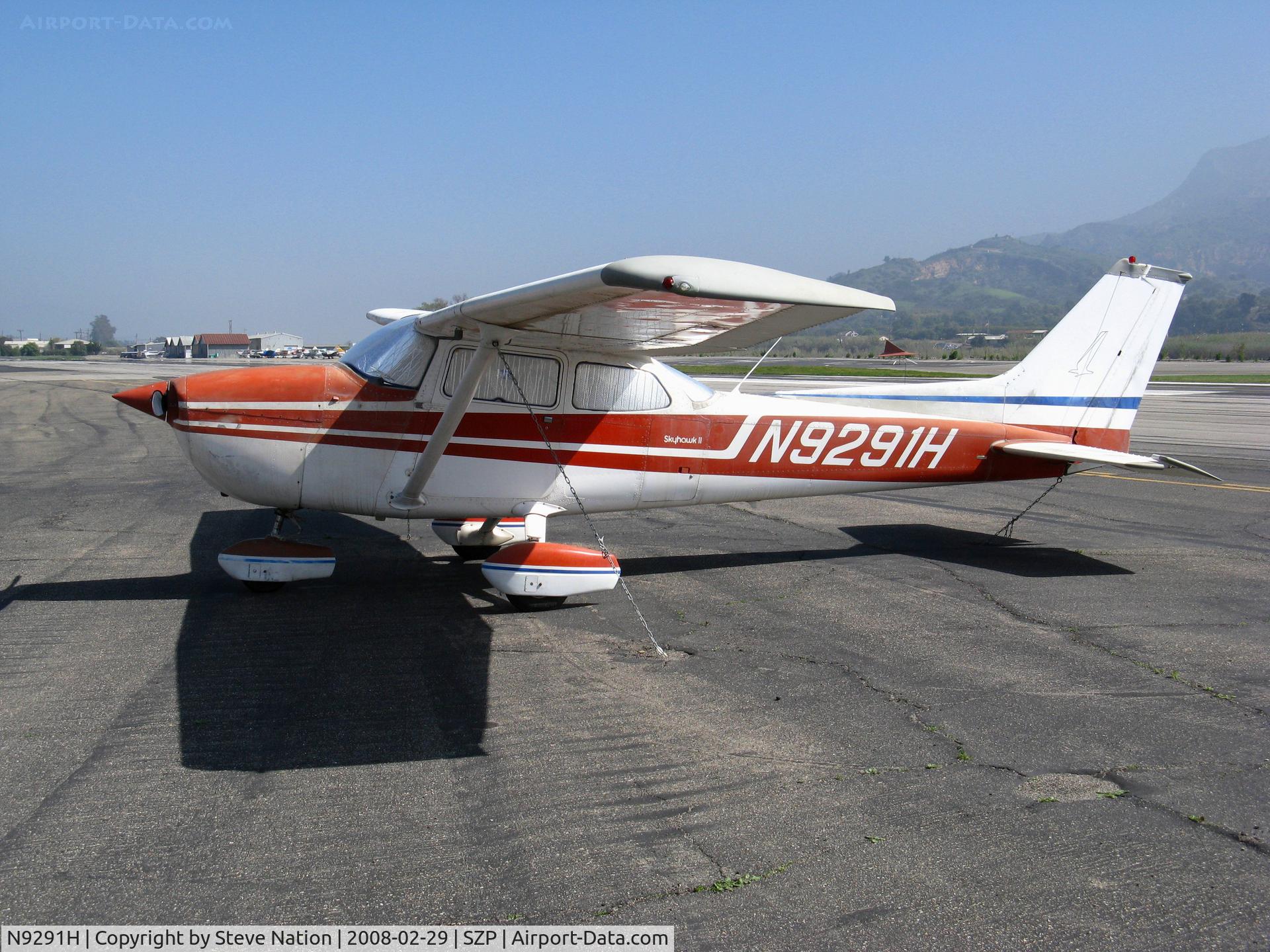 N9291H, 1975 Cessna 172M C/N 17266071, 1975 Cessna 172M @ Santa Paula, CA home base