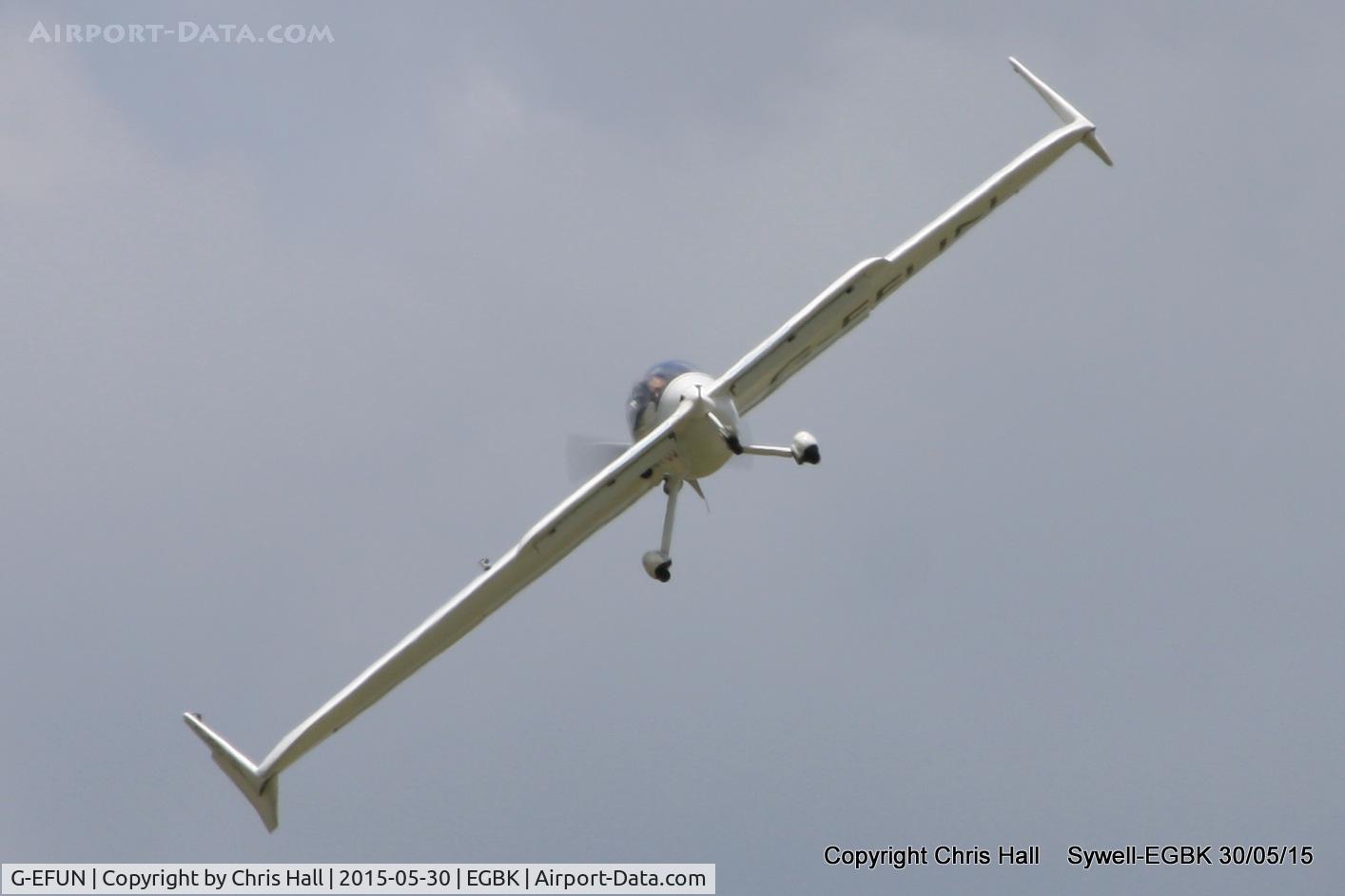 G-EFUN, 2008 e-GO Aeroplanes e-GO C/N SS001, at Aeroexpo 2015