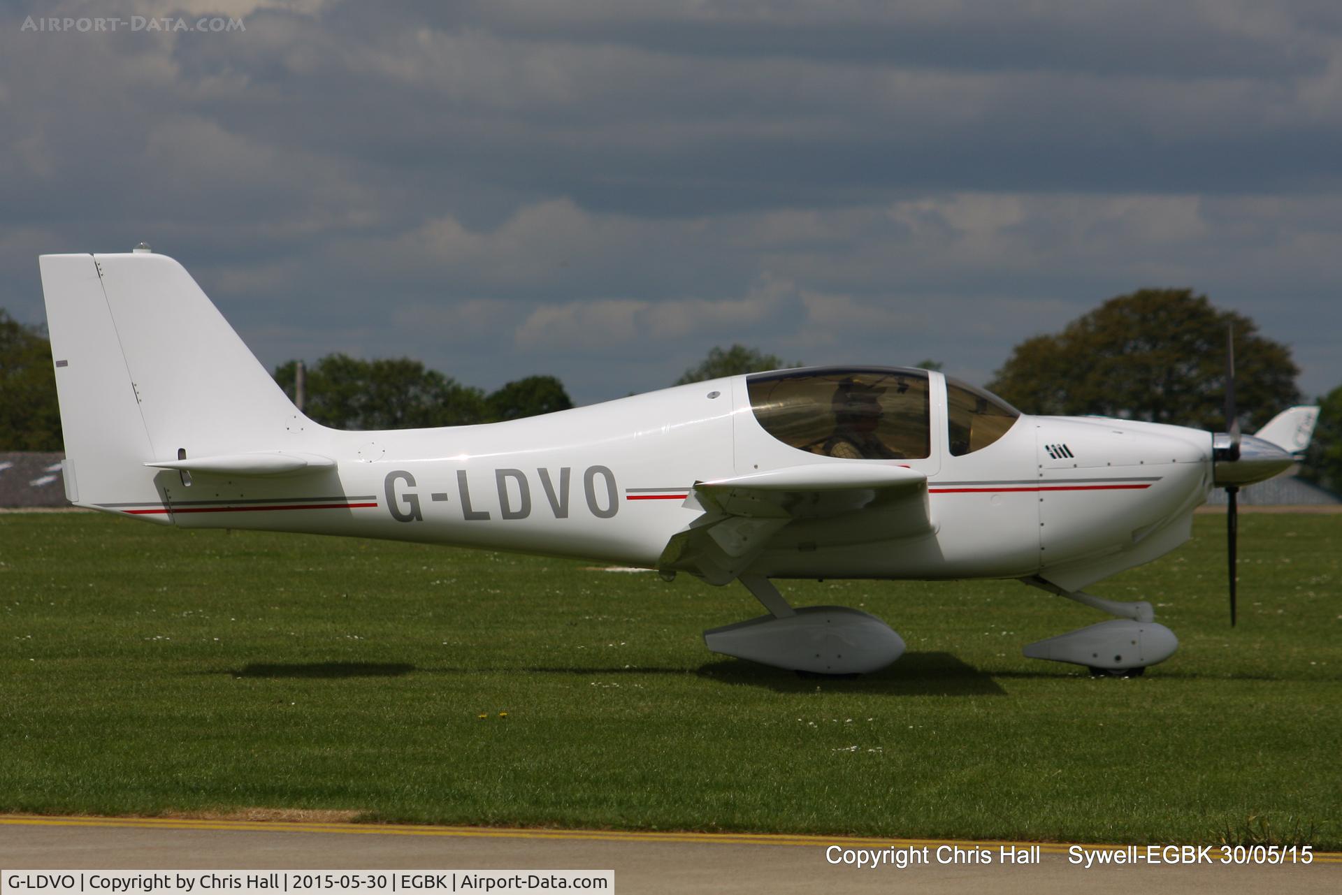 G-LDVO, 2011 Europa XS Tri-Gear C/N PFA 247-13254, at Aeroexpo 2015