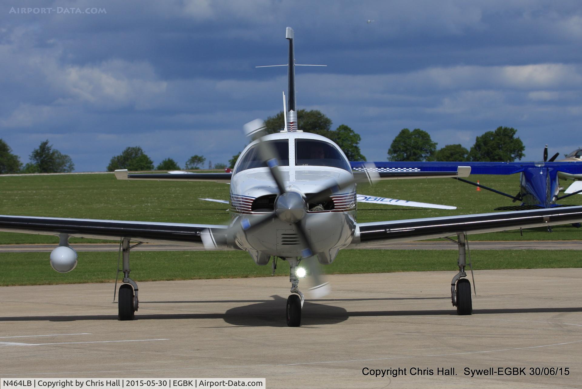 N464LB, 1993 Piper PA-46-350P Malibu Mirage C/N 4622139, at Aeroexpo 2015