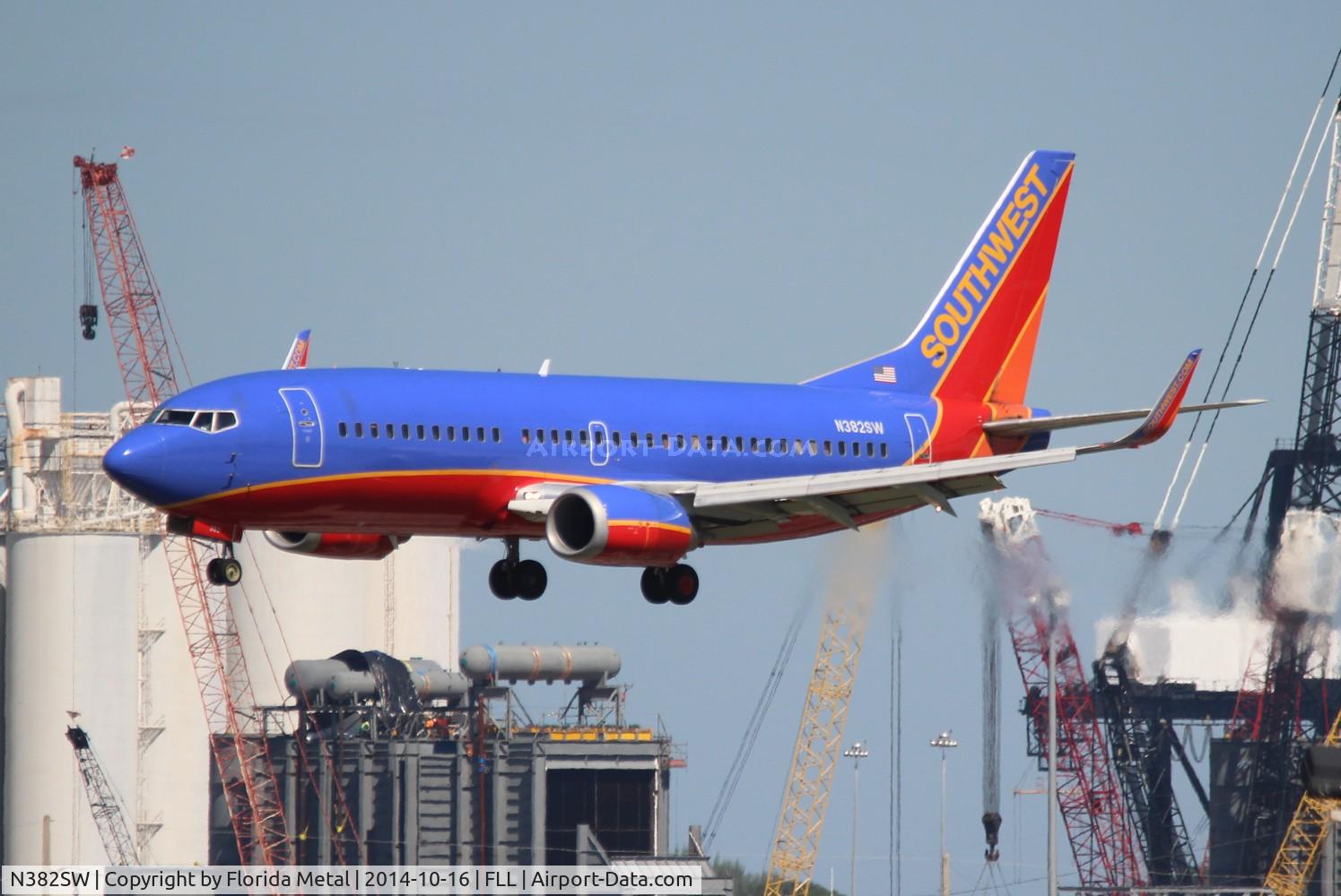 N382SW, 1994 Boeing 737-3H4 C/N 26588, Southwest