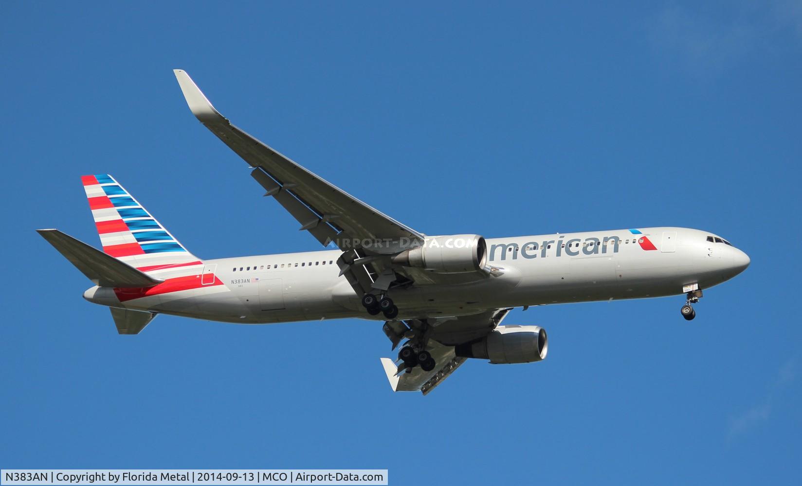 N383AN, 1993 Boeing 767-323 C/N 26995, American