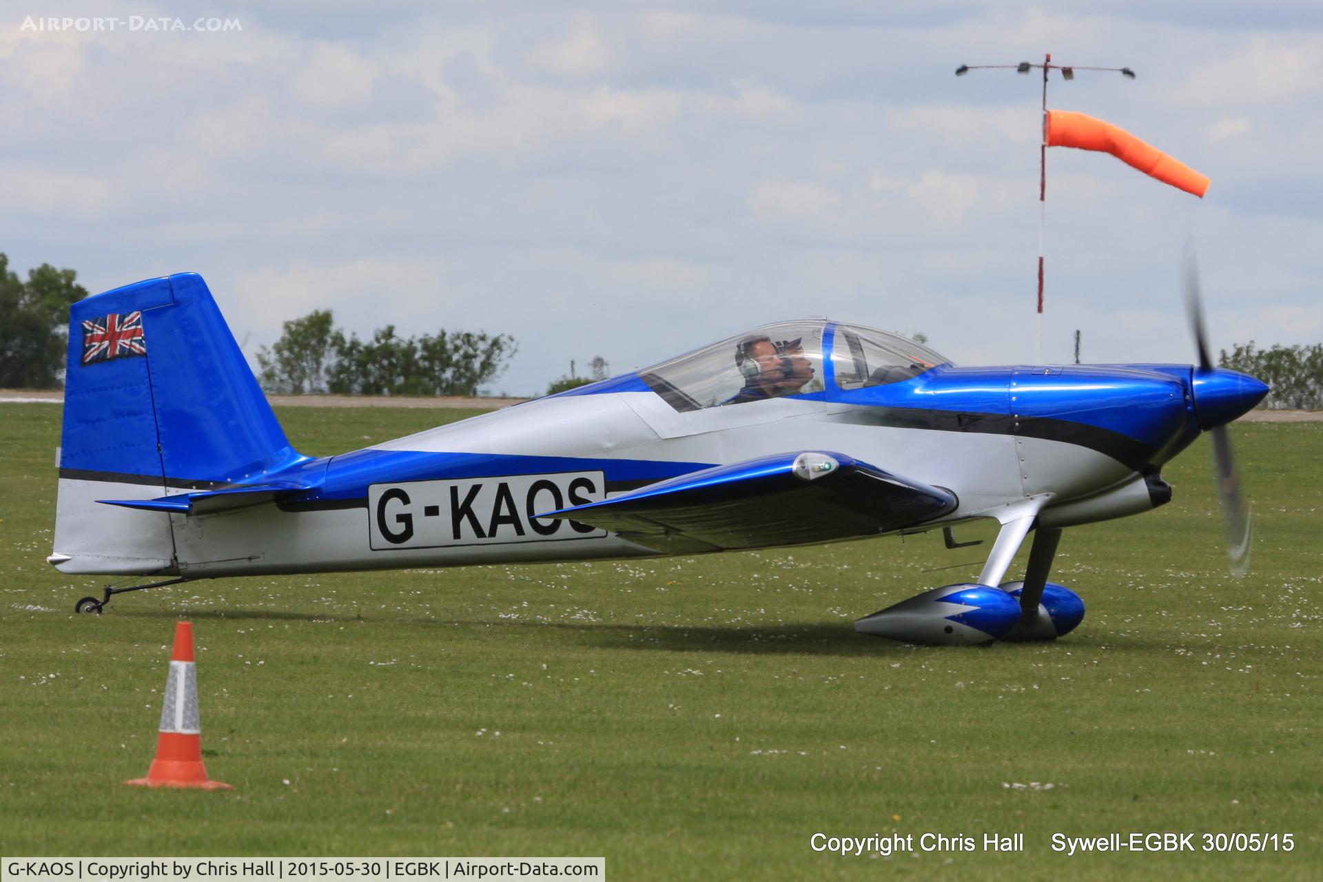 G-KAOS, 2003 Vans RV-7 C/N PFA 323-13956, at Aeroexpo 2015