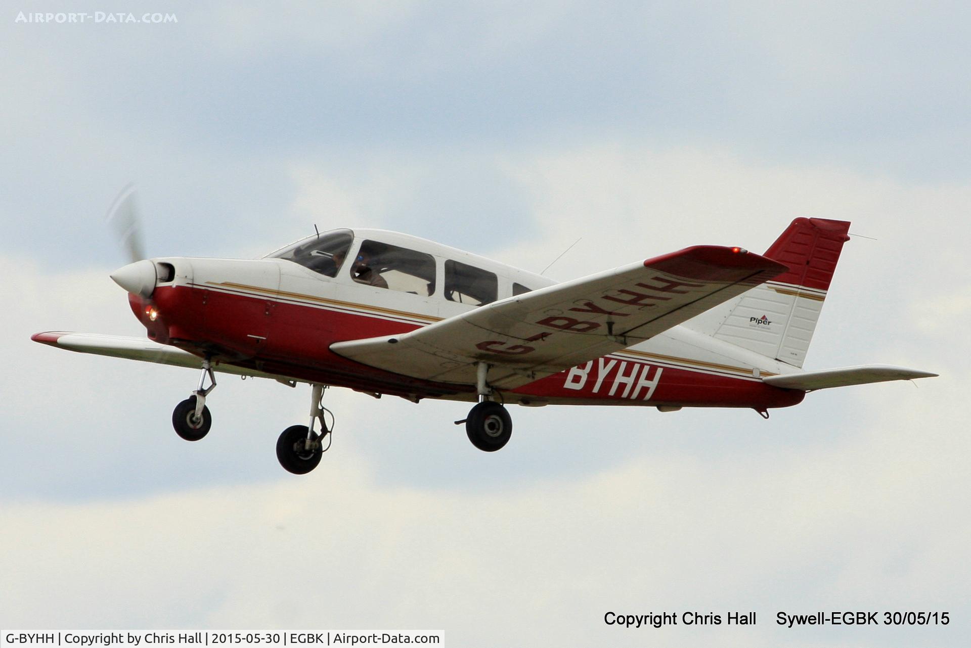 G-BYHH, 1999 Piper PA-28-161 Warrior III C/N 2842050, at Aeroexpo 2015