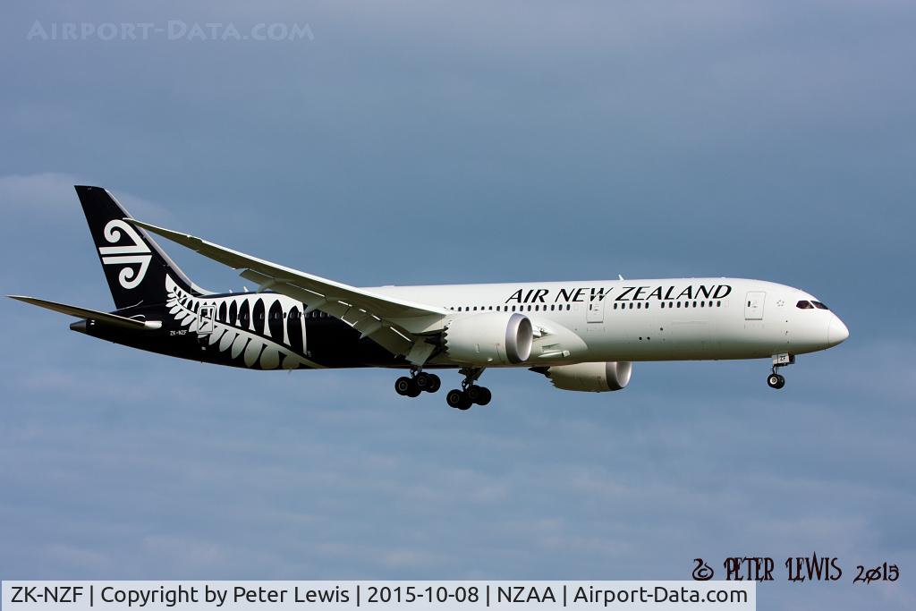 ZK-NZF, 2014 Boeing 787-9 Dreamliner C/N 34335, Air New Zealand Ltd., Auckland