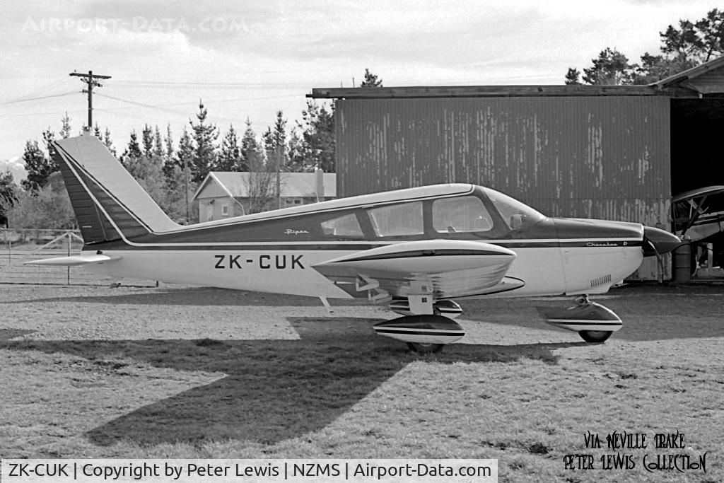 ZK-CUK, Piper PA-28-180 C/N 28-4991, Wairarapa & Ruahine AC, Masterton