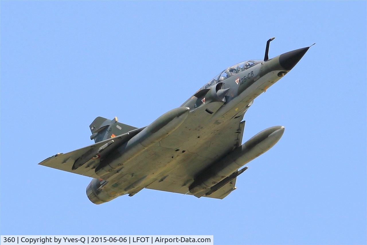 360, Dassault Mirage 2000N C/N 338, Dassault Mirage 2000N (125-CB), Ramex Delta Tactical display, Tours Air Base 705 (LFOT-TUF) Open day 2015