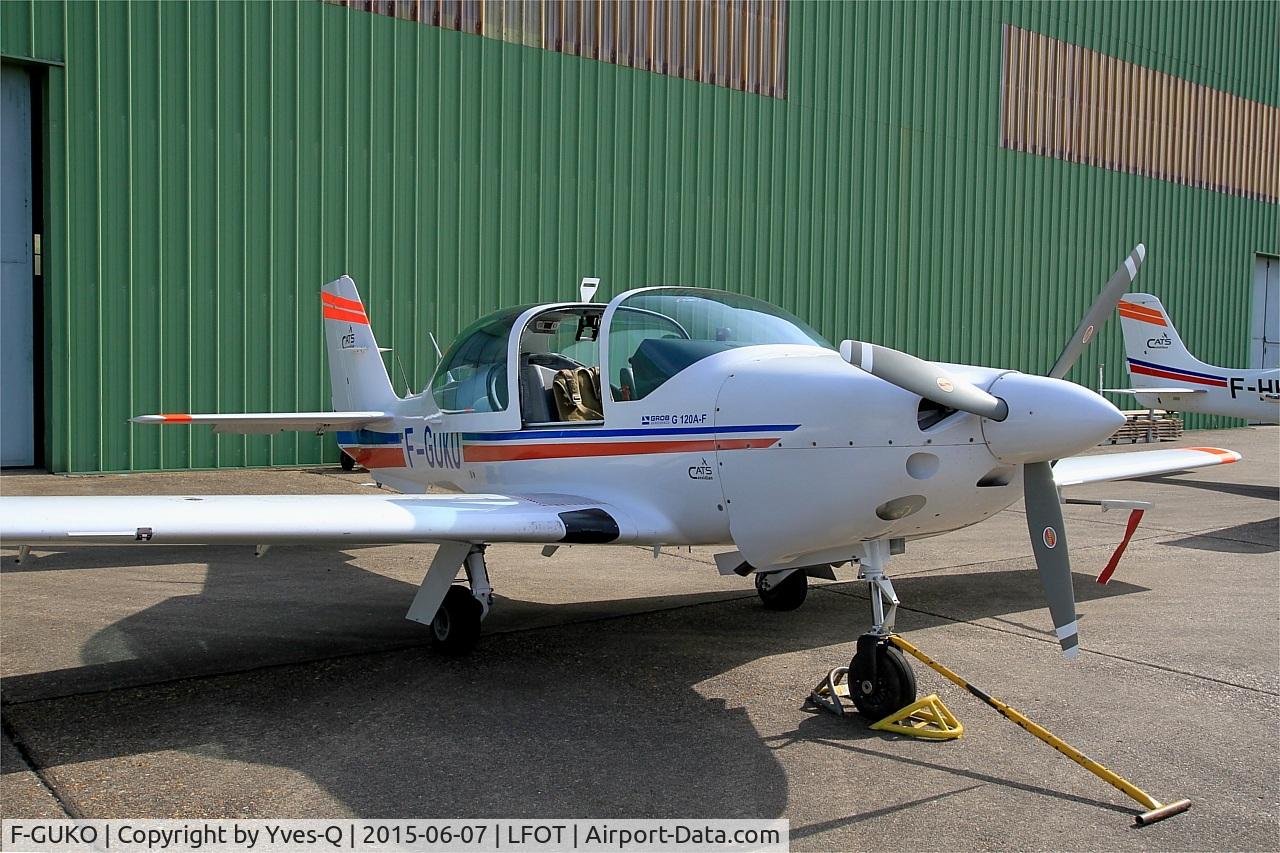 F-GUKO, Grob G-120A-F C/N 85049, Grob G-120A-F, Static display, Tours-St Symphorien Air Base 705 (LFOT-TUF) Open day 2015