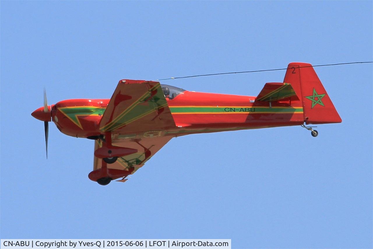 CN-ABU, Mudry CAP-232 C/N 41, Royal Moroccan Air Force Mudry CAP-232, N° 2 of Aerobatic Team Marche Verte 2015, On display, Tours Air Base 705 (LFOT-TUF) Open day 2015