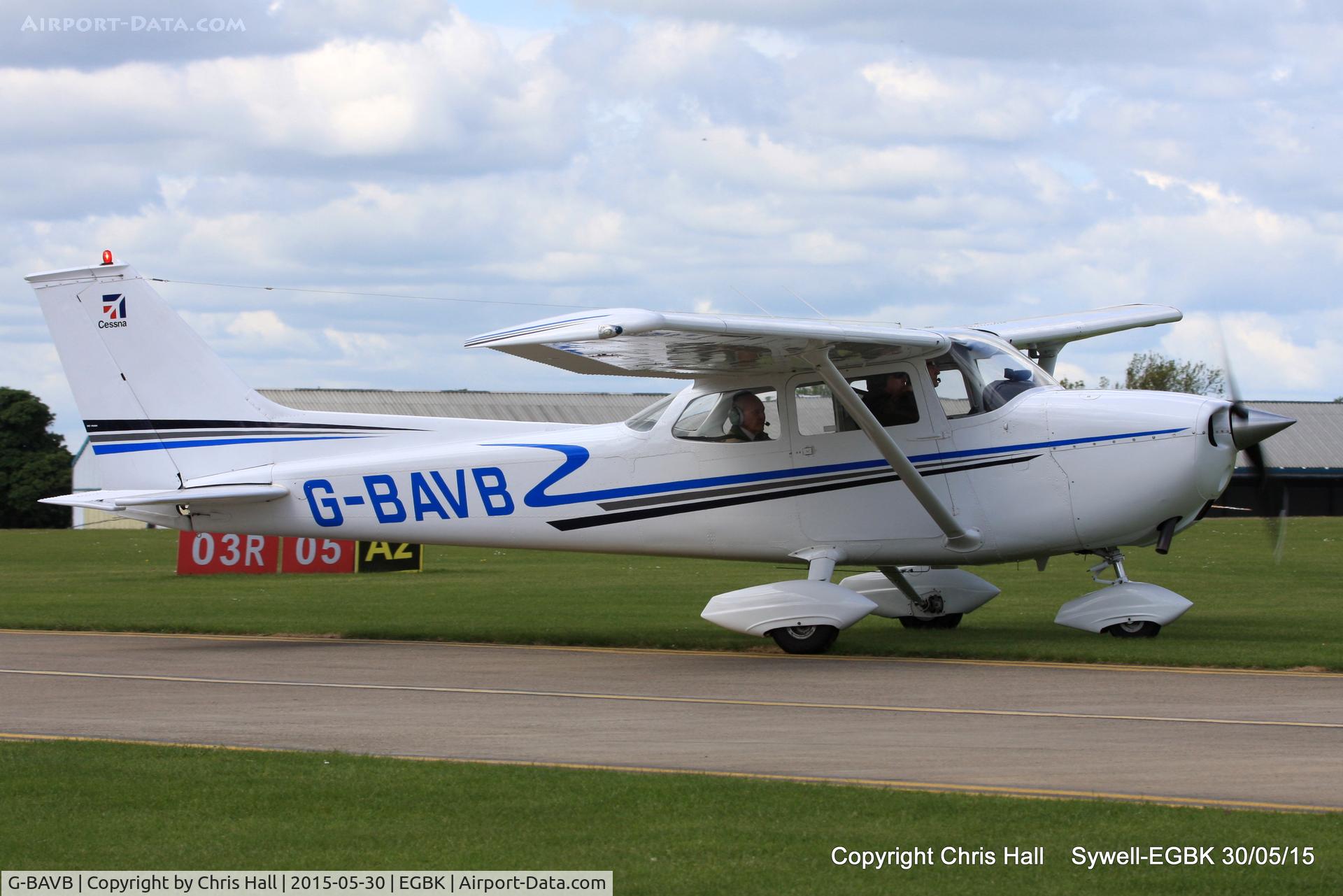 G-BAVB, 1973 Reims F172M Skyhawk Skyhawk C/N 0965, at Aeroexpo 2015