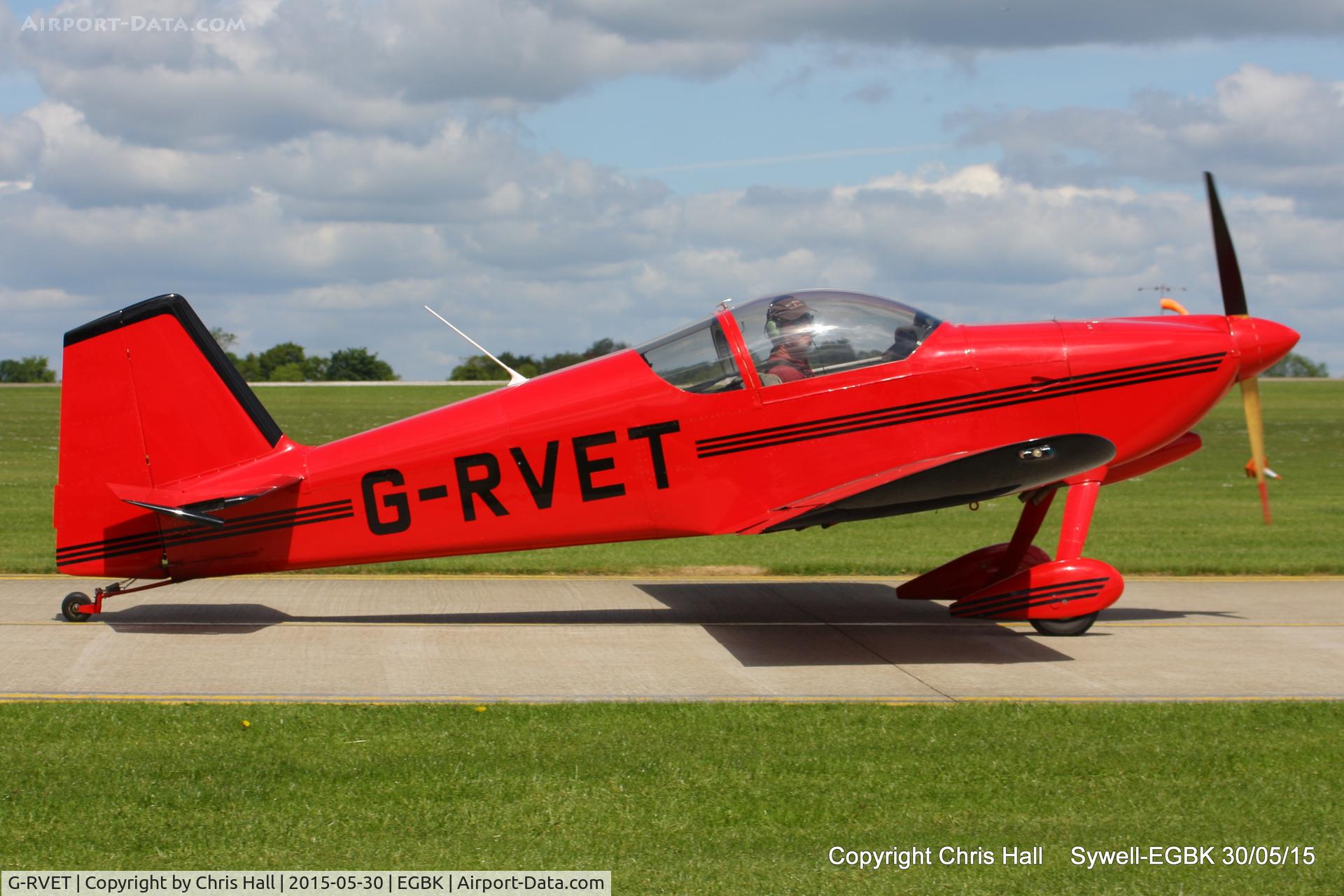 G-RVET, 1999 Vans RV-6 C/N PFA 181-12852, at Aeroexpo 2015