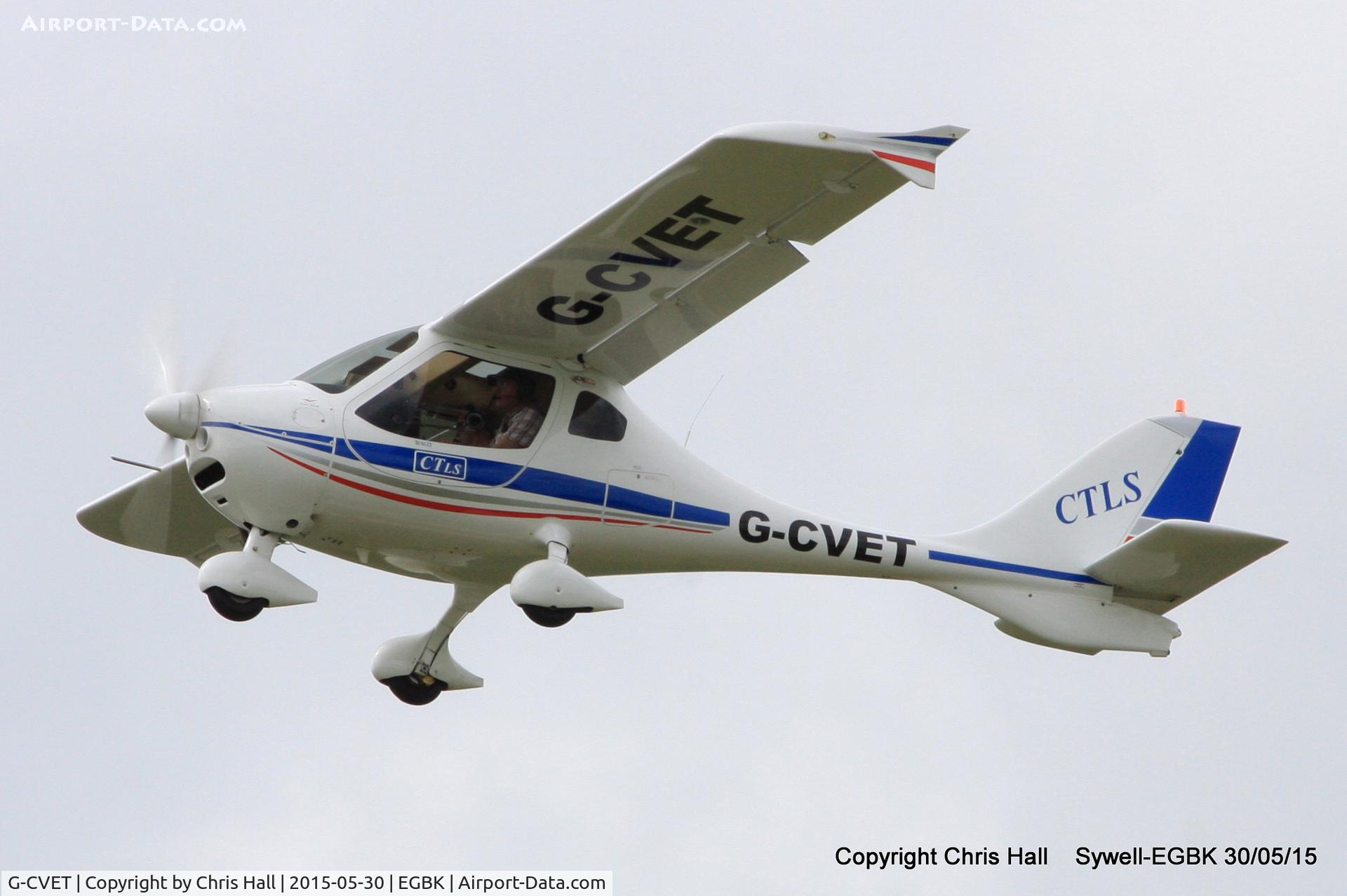G-CVET, 2011 Flight Design CTLS C/N F-11-02-14, at Aeroexpo 2015