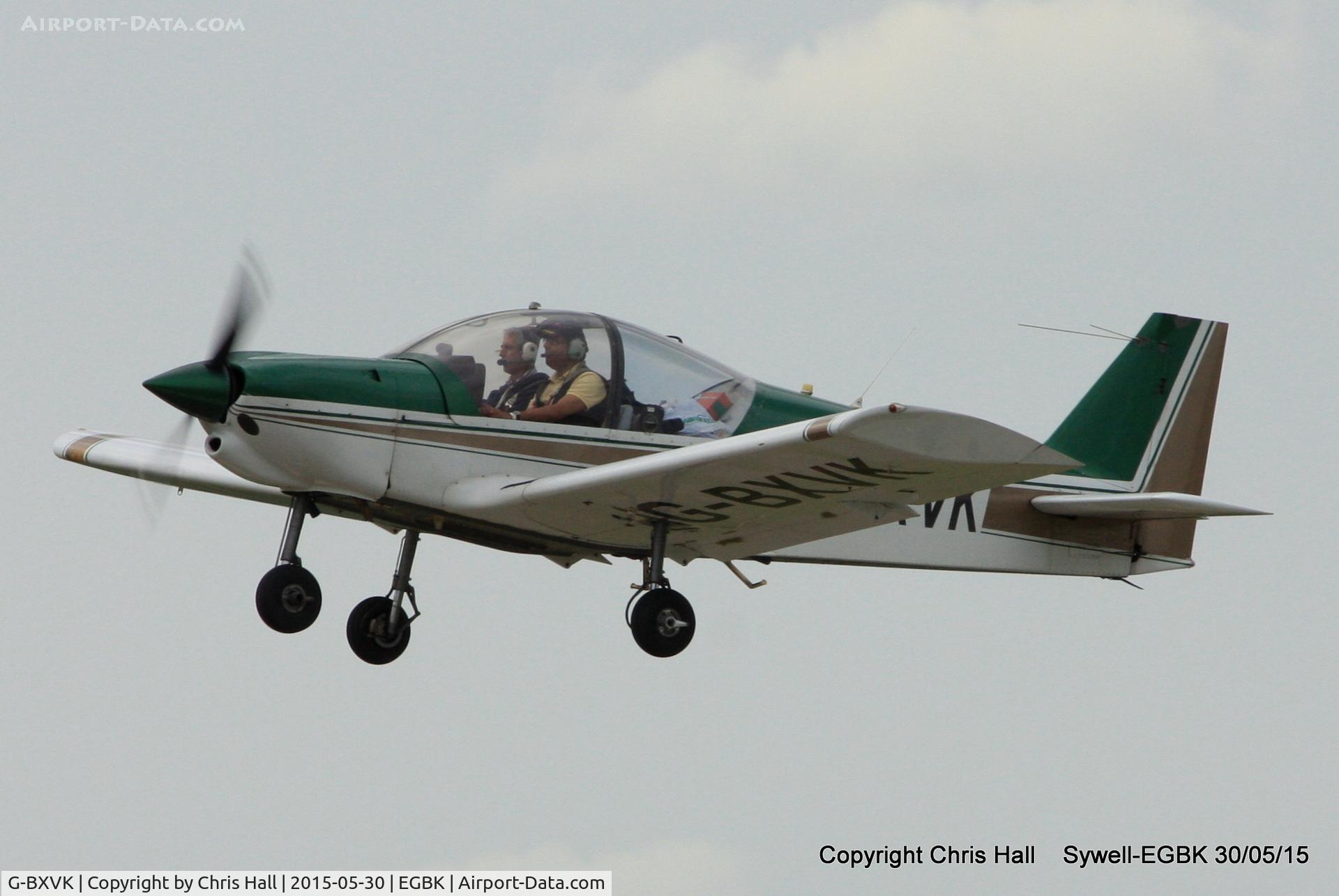 G-BXVK, 1998 Robin HR-200-120B C/N 326, at Aeroexpo 2015