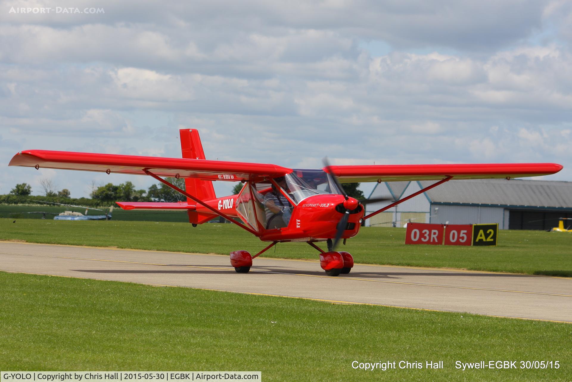 G-YOLO, 2013 Aeroprakt A22-L2 Foxbat C/N LAA 317C-15206, at Aeroexpo 2015