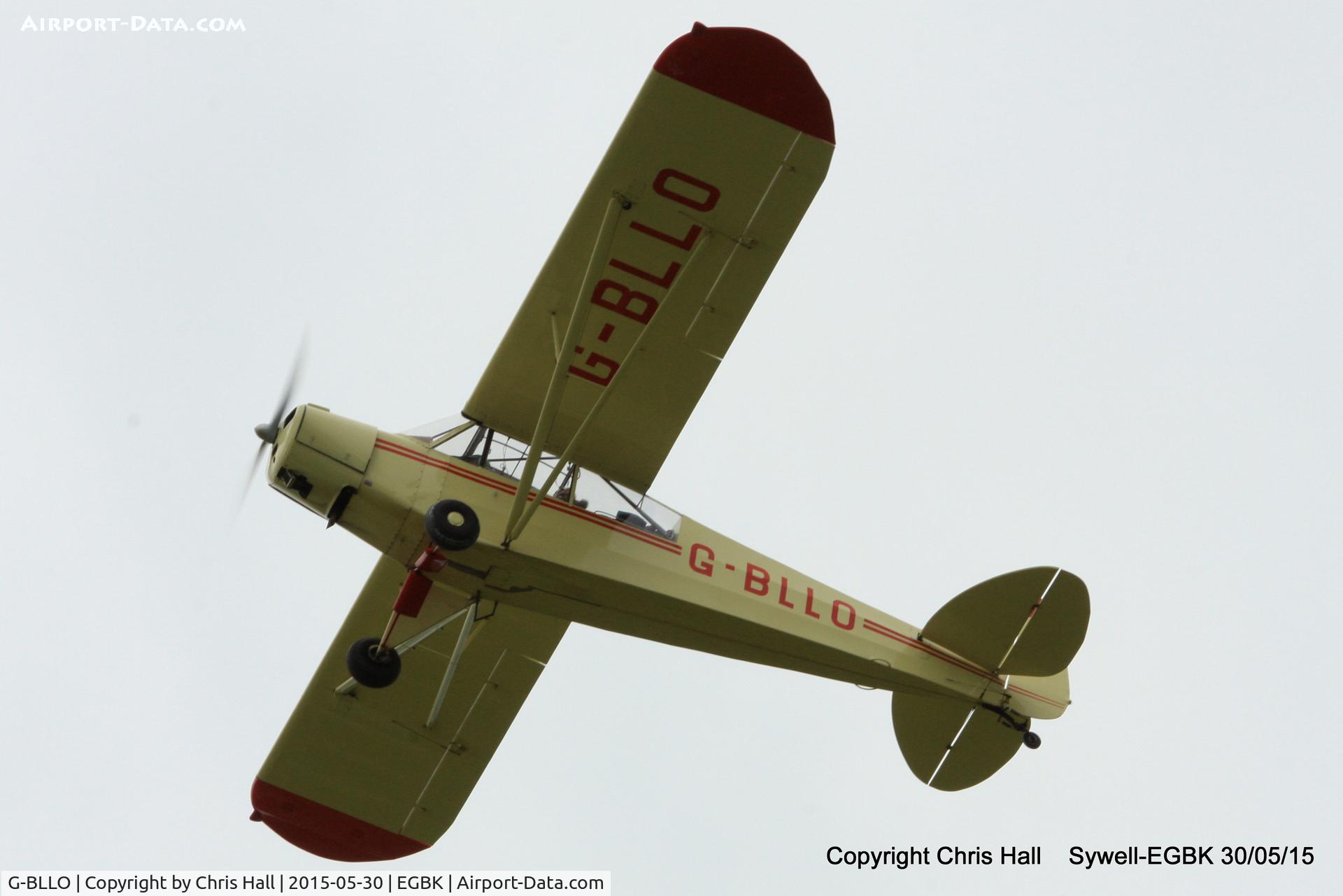 G-BLLO, 1953 Piper L-18C Super Cub (PA-18-95) C/N 18-3099, at Aeroexpo 2015