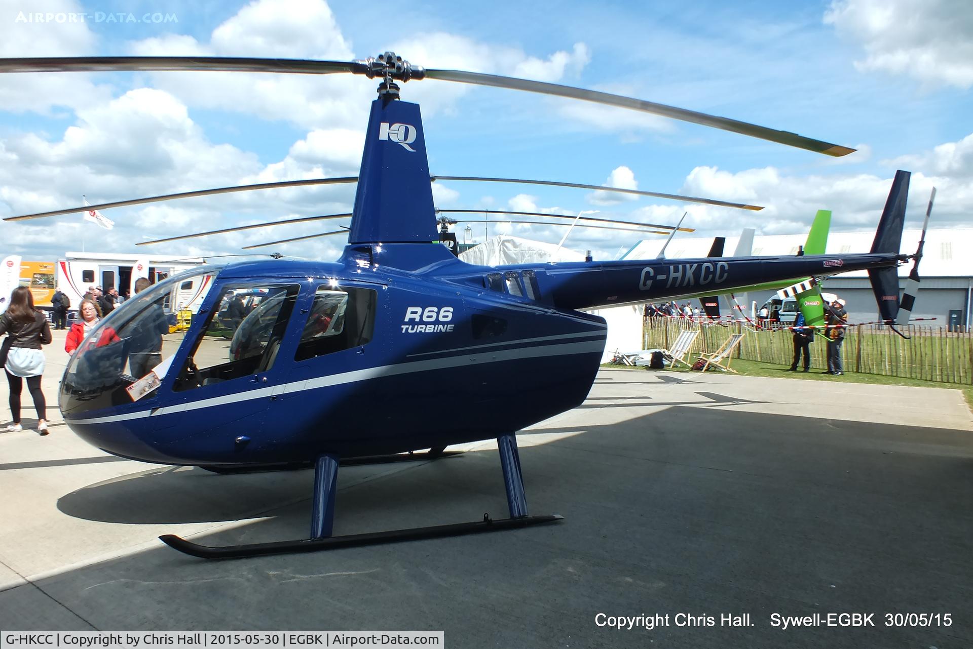 G-HKCC, 2014 Robinson R66 Turbine C/N 0516, at Aeroexpo 2015
