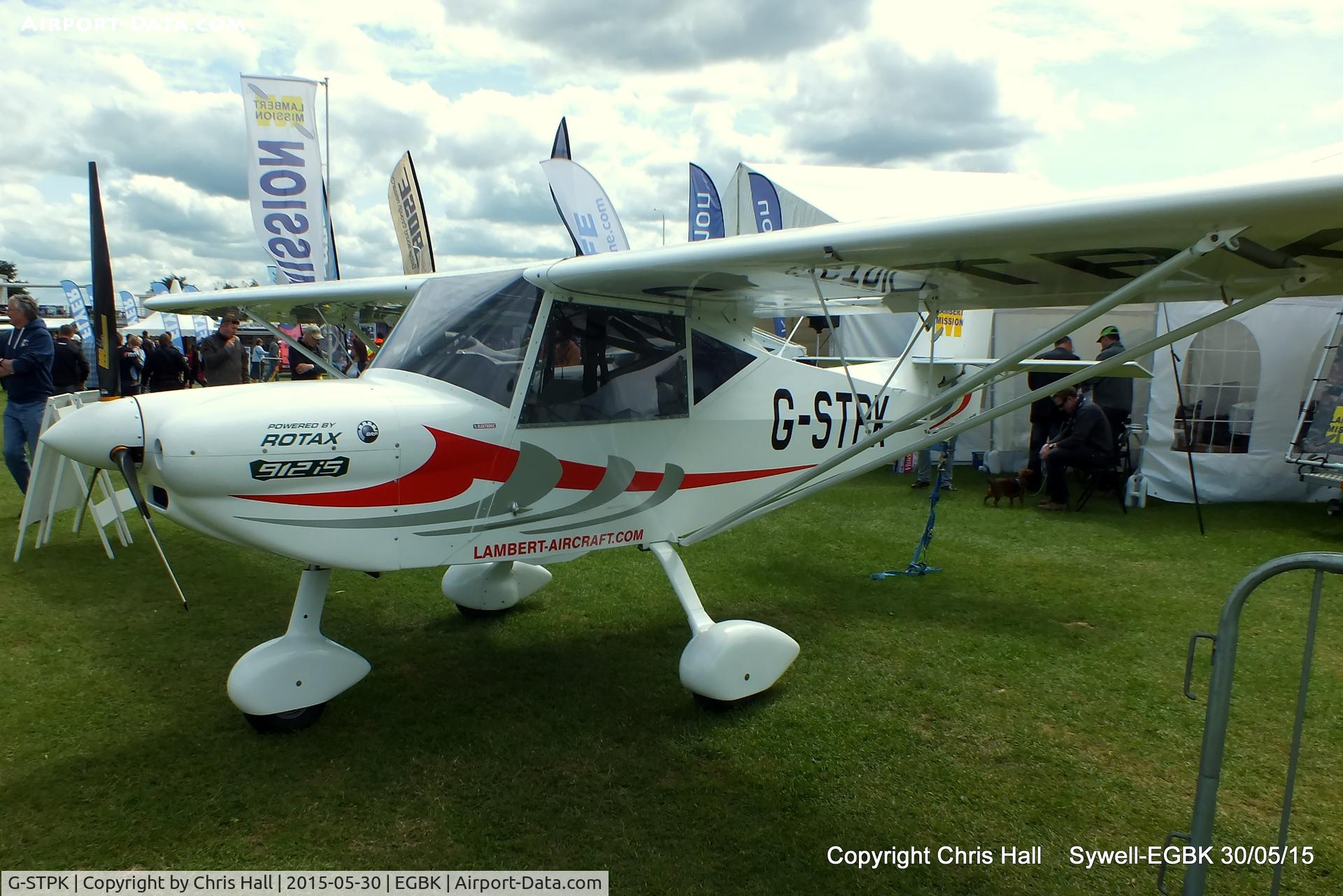 G-STPK, 2012 Lambert Mission M108 C/N LAA 370-15092, at Aeroexpo 2015