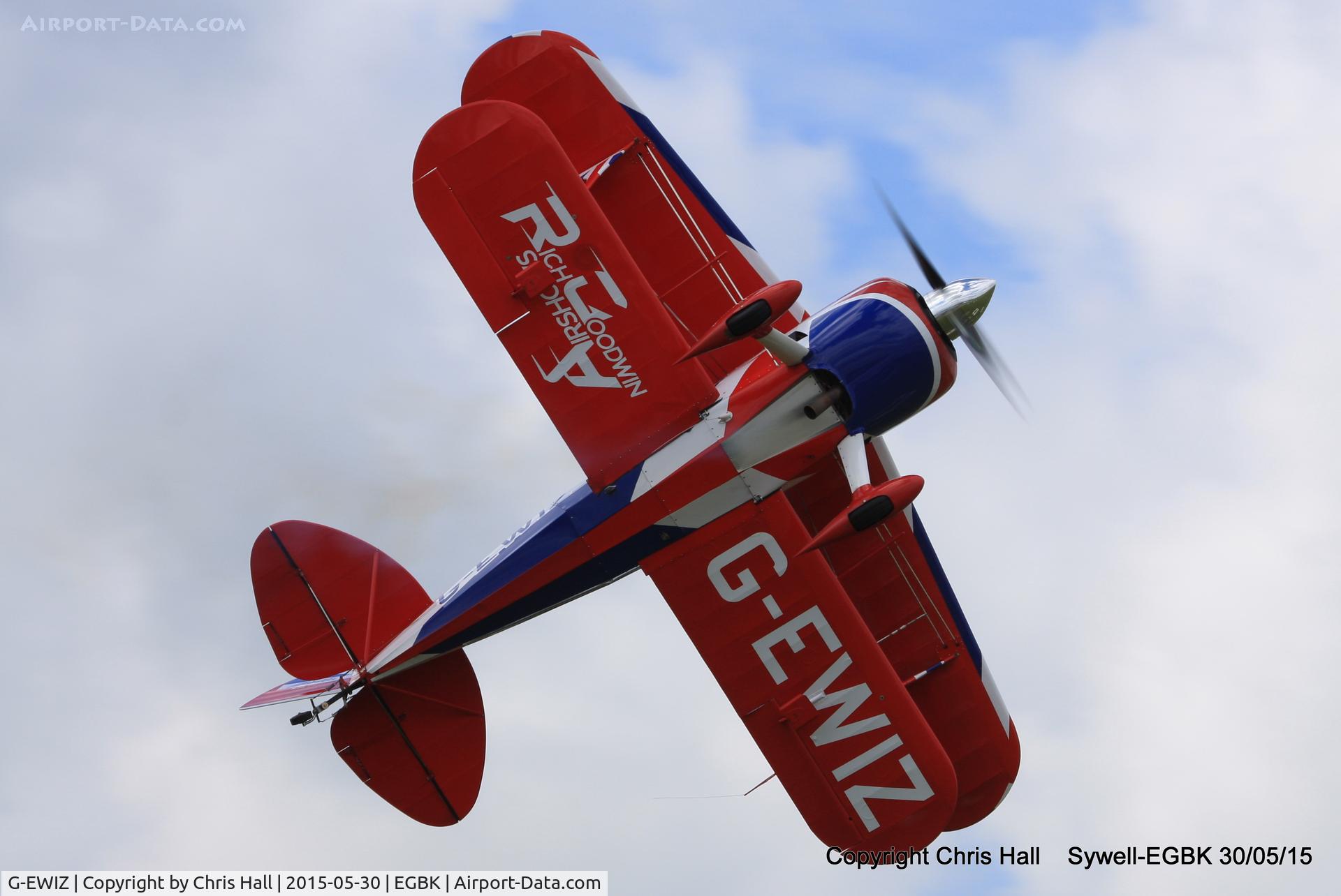 G-EWIZ, 1981 Pitts S-2S Special C/N S18, at Aeroexpo 2015