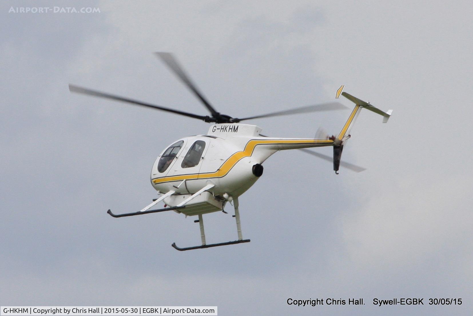 G-HKHM, 1981 Hughes 369D C/N 711019D, at Aeroexpo 2015