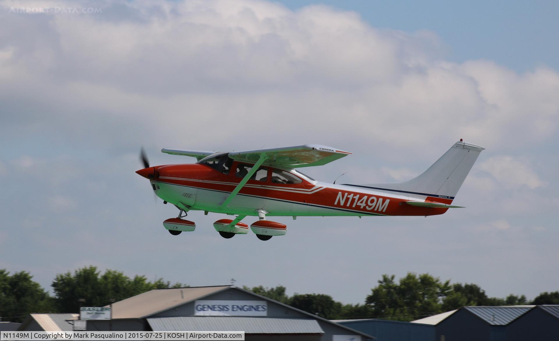 N1149M, 1975 Cessna 182P Skylane C/N 18264232, Cessna 182P
