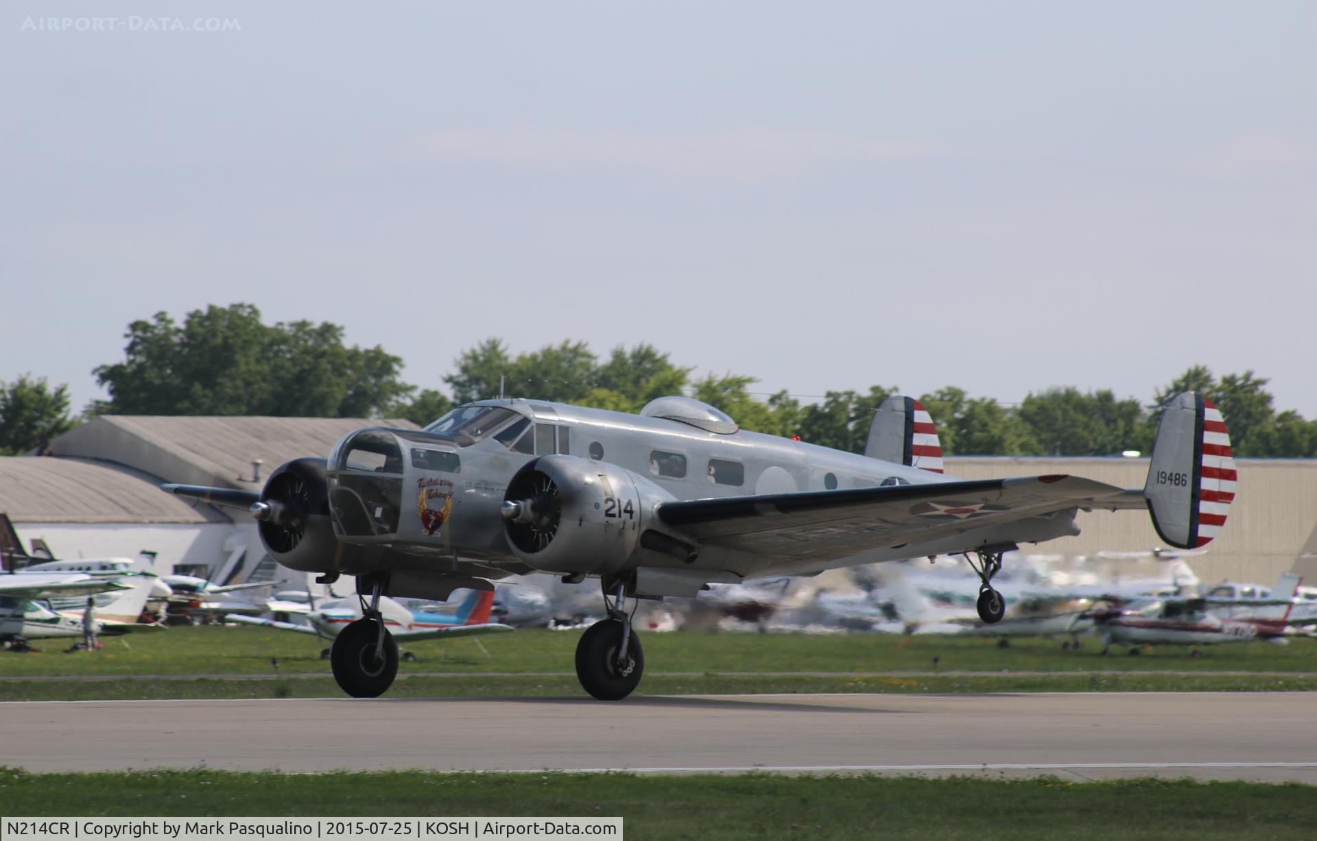 N214CR, 1958 Beech AT-11 Kansan C/N 912, Beech AT-11